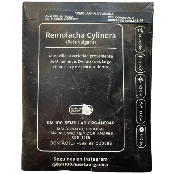 semillas de remolacha